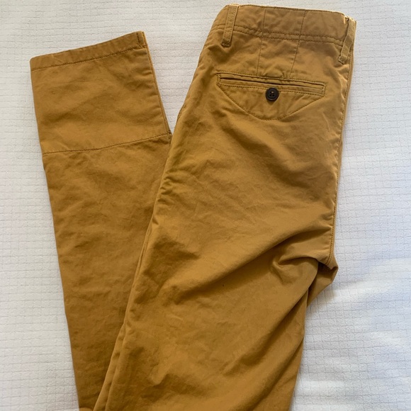 Mustard yellow slim fit pants size 29 - Picture 6 of 6